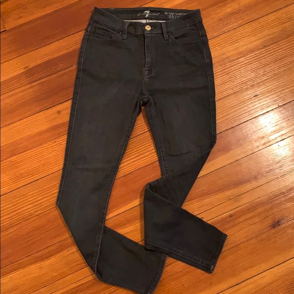 Seven for All Mankind high waist skinny jean